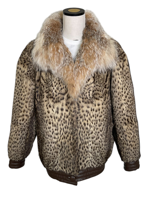 AU Tigre Royal Lynx Fur Jacket | Marilyn's Vintage Online